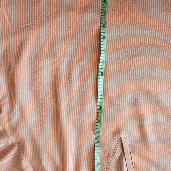 Nathalie Vleeschouwer Striped V-Neck Blouse - Orange - Picture 5 of 8